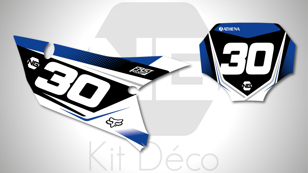 kit déco fond de plaques numéros 250 450 yzf 2023 2024 yamaha motocross ng break series mx decals stickers graphics autocollant adhesifs_Plan de travail 1