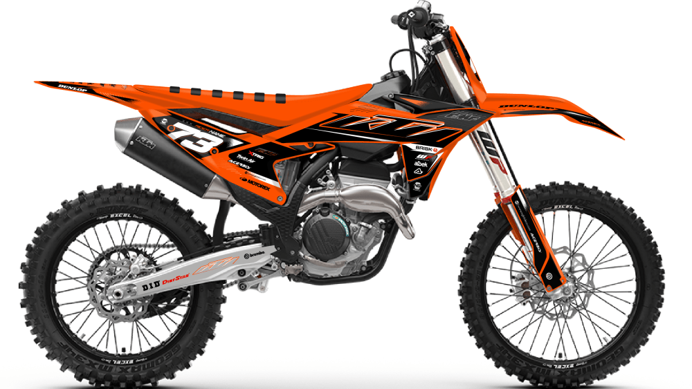 kit déco 125 150 250 300 350 450 sx sxf ktm 2025 2026 2027 motocross ng alba séries mx decals graphics stickers autocollant adhesifs visuel