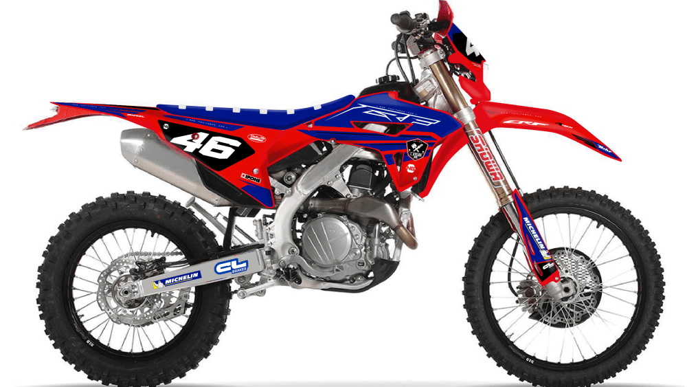 kit déco 250 300 400 450 crf rx 2021 2022 2023 2024 2025 honda enduro ng l'atelier 46 2024 decals stickers graphics autocollant adhesif_Plan de travail 1