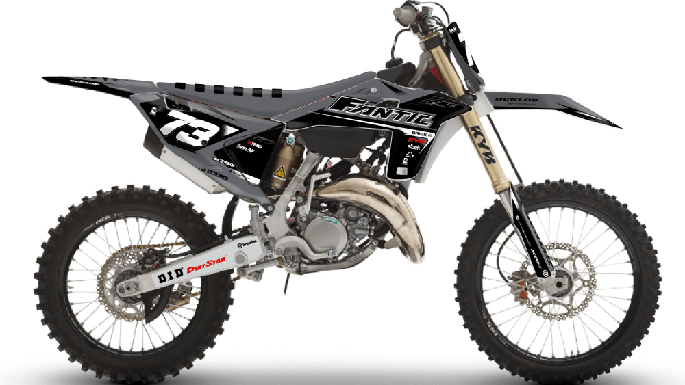 kit déco fantic 125 250 xx 2025 2026 2027 ng motocross alba series mx decals stickers graphics autocollant adhesifs visuel