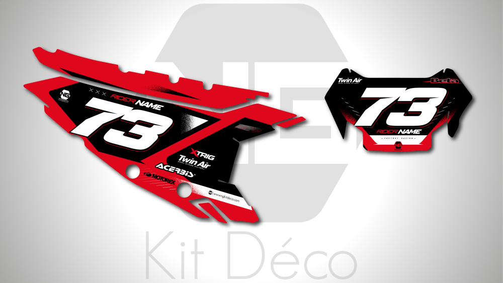 kit déco fond de plaques numéros 125 200 250 300 350 390 430 480 beta rr x pro 2025 2026 2027 ng alba series enduro decals stickers graphcis autocollant adhesifs