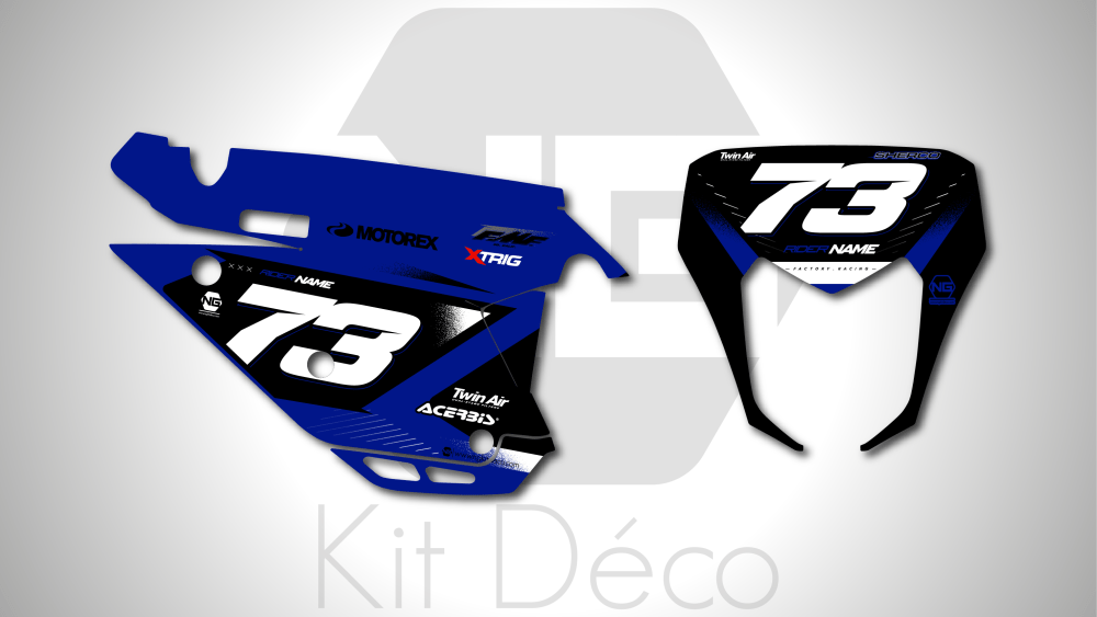 kit déco fond de plaques numéros 125 250 300 450 se sef 2025 2026 sherco ng alba series enduro graphics decals stickers adhesifs autocollant_Plan de travail 1