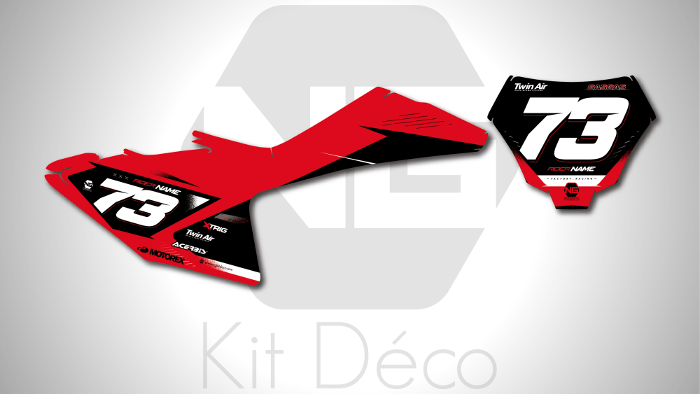 kit déco fond de plaques numéros 125 250 350 450 mc mcf 2024 2025 gasgas motocross ng alba series mx decals stickers graphics autocollant adhesifs_Plan de travail 1