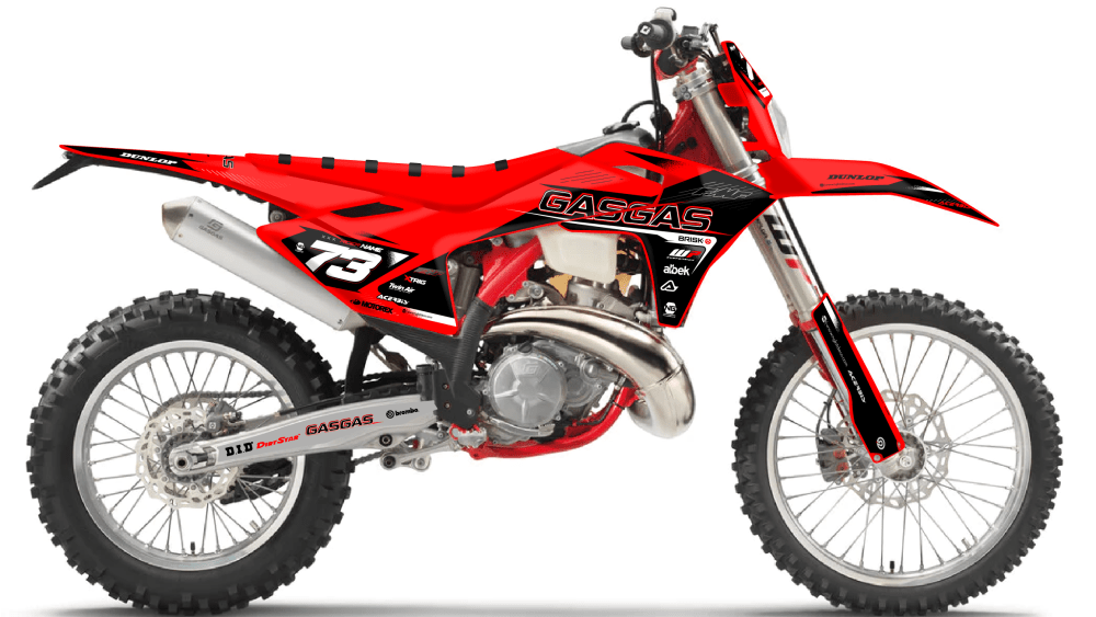 kit déco gasgas 125 250 300 350 450 500 ec ecf 2024 2025 enduro ng alba series décals stickers graphics autocollant adhesifs visuel_Plan de travail 1