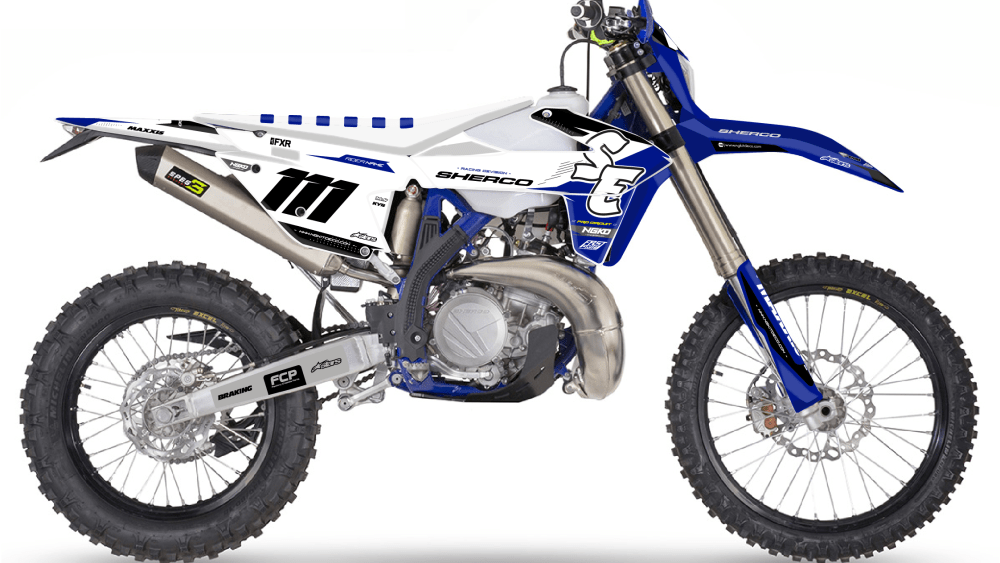 kit déco 125 250 300 450 se sef 2025 sherco ng col series enduro graphics decals stickers adhesifs autocollant visuel_Plan de travail 1