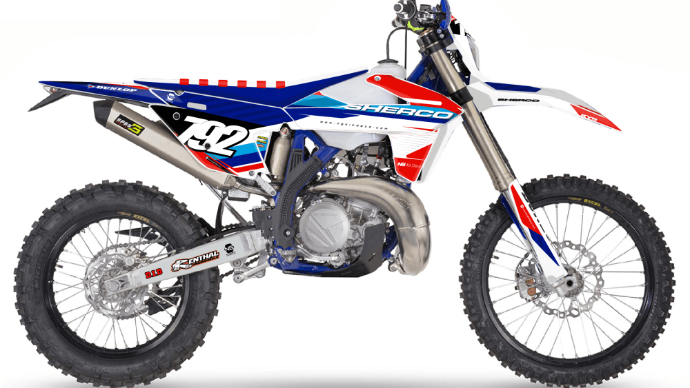 kit déco 125 250 300 450 se sef 2025 sherco ng patriot series enduro graphics decals stickers adhesifs autocollant visuel_Plan de travail 1