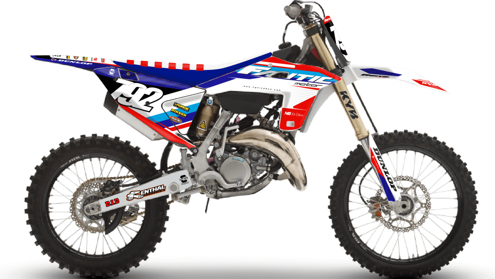 kit déco fantic 125 250 xx 2025 2026 2027 ng motocross patriot séries mx decals stickers graphics autocollant adhesifs visuel