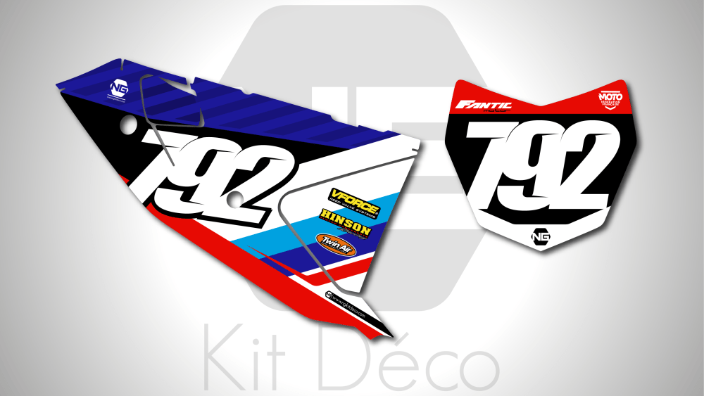 kit déco fond de plaques numéros fantic 125 250 xx 2023 2024 2025 ng motocross patriot series mx decals stickers graphics autocollant adhesifs_Plan de travail 1