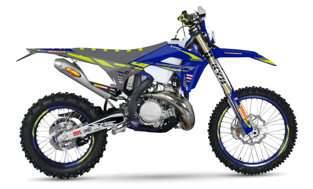 Kit déco SHERCO SE / SEF DRAG Séries 125 250 300 450 500 4.5 .51