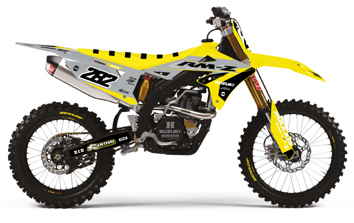 Kit déco Suzuki RM / RMZ BIONIC Séries 65 70 85 110 125 250 450