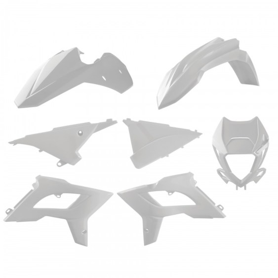 kit plastique beta 125 200 250 300 350 390 430 480 rr 2013 2014 2015 2016 2017 polisport restyle kit complet blanc