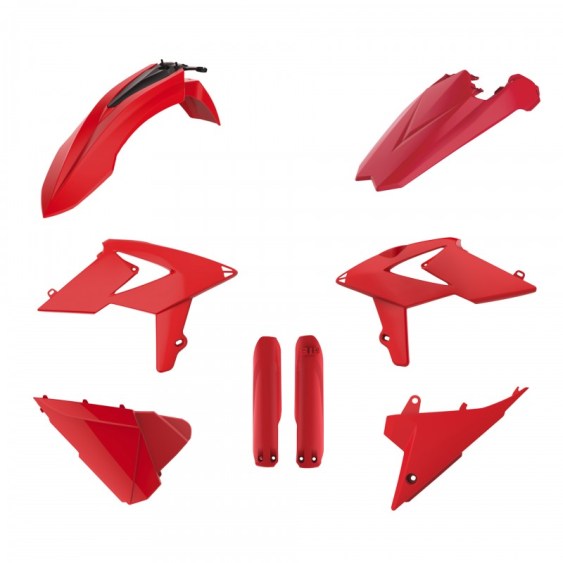 kit plastique beta 125 200 250 300 350 390 430 480 rr 2018 2019 polisport kit complet rouge