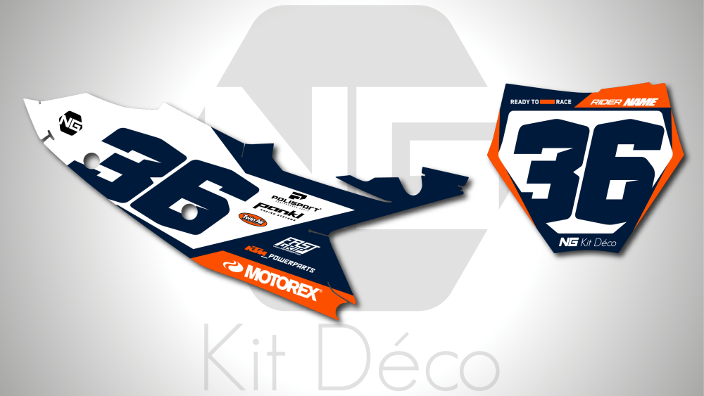 kit déco fond de plaques numéros 125 150 250 300 350 450 sx sxf ktm 2025 motocross ng willow series mx decals graphics stickers autocollant adhesifs_Plan de travail 1