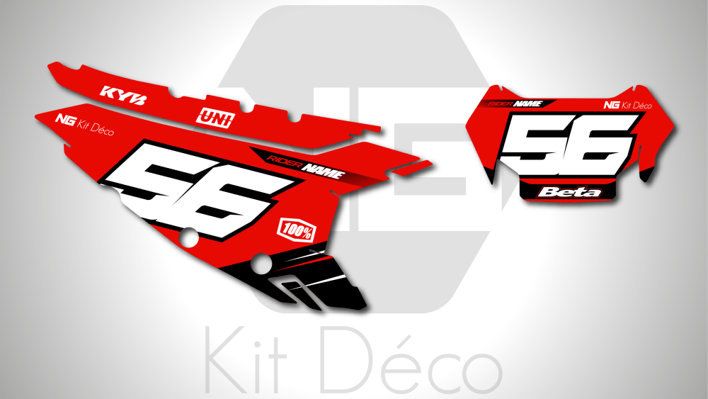 kit déco fond de plaques numéros 125 200 250 300 350 390 430 480 beta rr x pro 2025 ng pure series enduro decals stickers graphcis autocollant adhesifs_Plan de travail 1