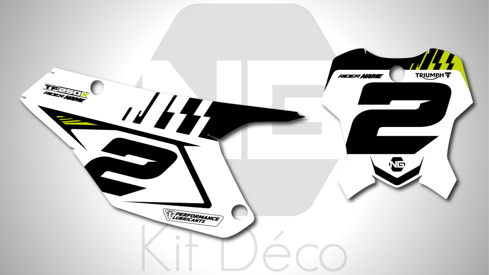 kit déco fond de plaques numéros triumph tf 450 250 x 2024 2025 motocross ng mx london séries decals graphics stickers autocollant adhesifs_Plan de travail 1