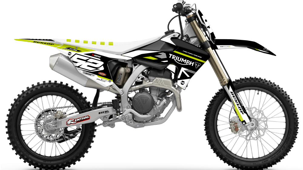 kit déco triumph tf 450 250 x 2024 2025 motocross ng mx race series decals graphics stickers autocollant adhesifs visuel_Plan de travail 1