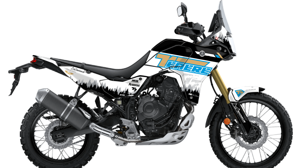 kit déco 700 tenere 2025 2026 t7 yamaha trail ng FIR series decals stickers graphics autocollant adhesifs visuel_Plan de travail 1