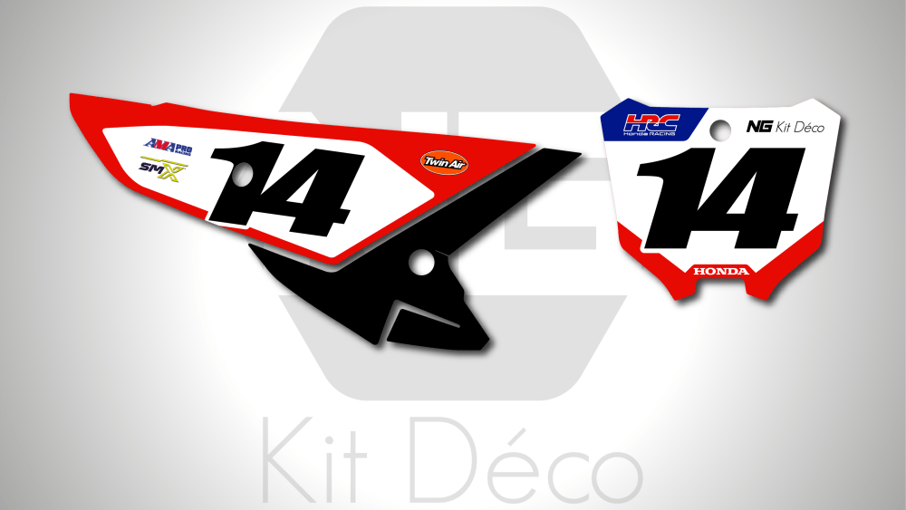 kit déco fond de plaques numéro 250 450 crf 2025 2026 honda motocross ng factory 2025 mx decals graphics stickers autocollant adhesifs_Plan de travail 1