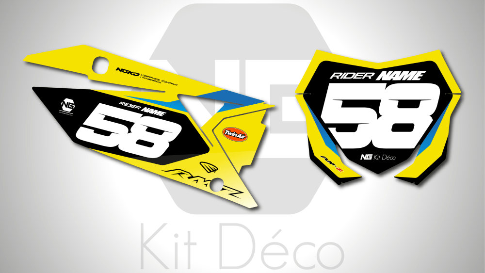 kit déco fond de plaques numéros suzuki 250 450 rmz 2018 2019 2020 2021 2022 2023 2024 2025 2026 motocross ng fine series decals stickers graphics autocollant adhesifs_Plan de travail 1