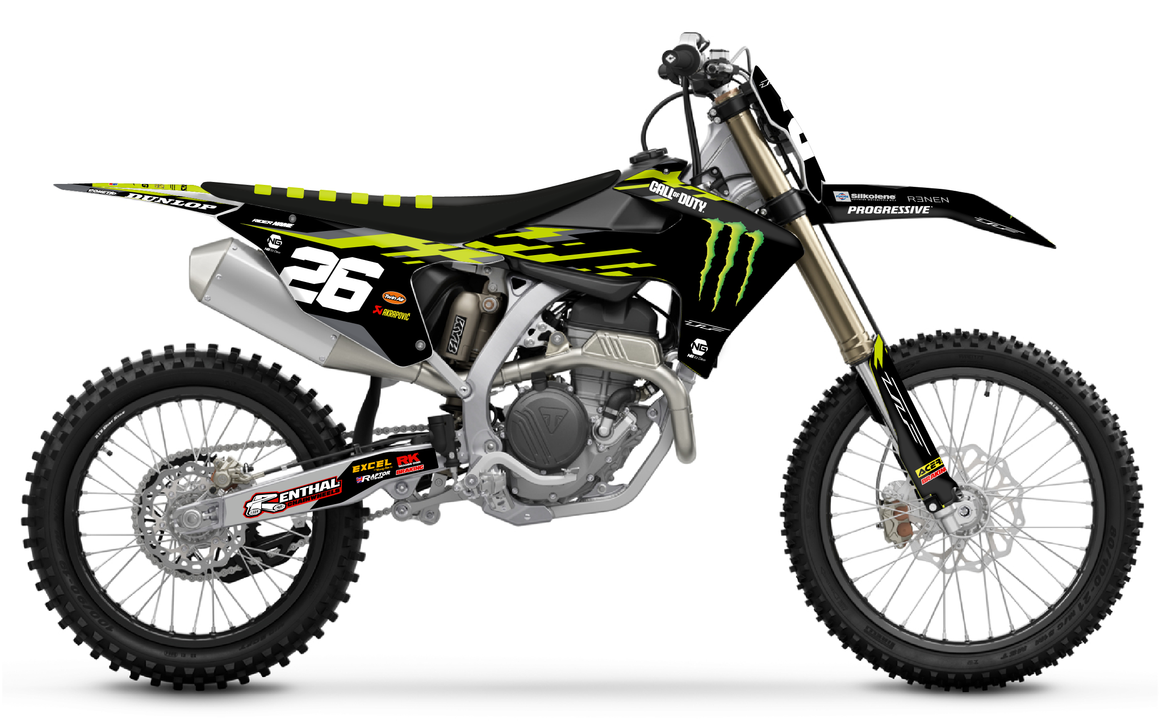 kit déco triumph tf 250 450 x 2024 2025 2026 2027 motocross ng mx factory team mxgp series 2025 decals graphics stickers autocollant adhesifs visuel