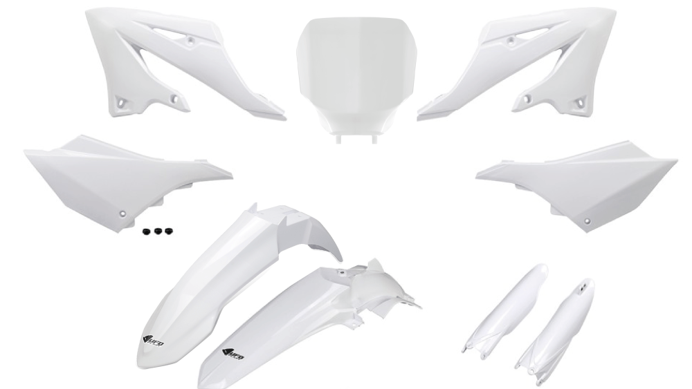 kit plastique ufo complet 125 250 yz 2022 2023 2024 2025 2026 yamaha motocross yzf style blanc_Plan de travail 1
