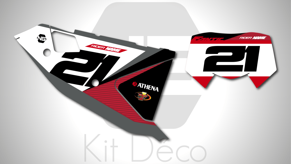 kit déco fond de plaques numéros 125 250 300 xe 2025 2026 fantic enduro ng comb series decals stickers graphics autocollant adhesifs_Plan de travail 1