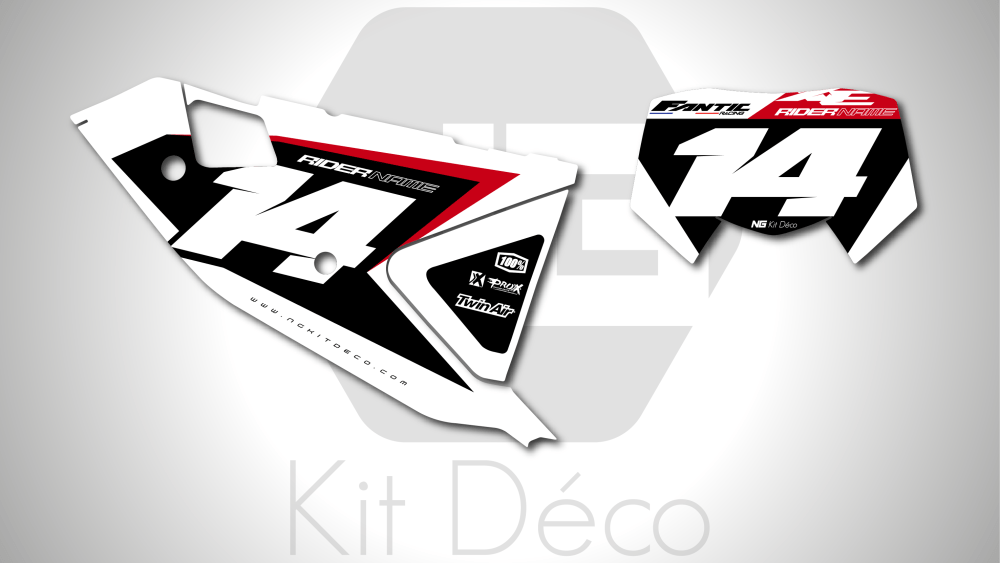 kit déco fond de plaques numéros 125 250 300 xe 2025 2026 fantic enduro ng expert séries decals stickers graphics autocollant adhesifs_Plan de travail 1