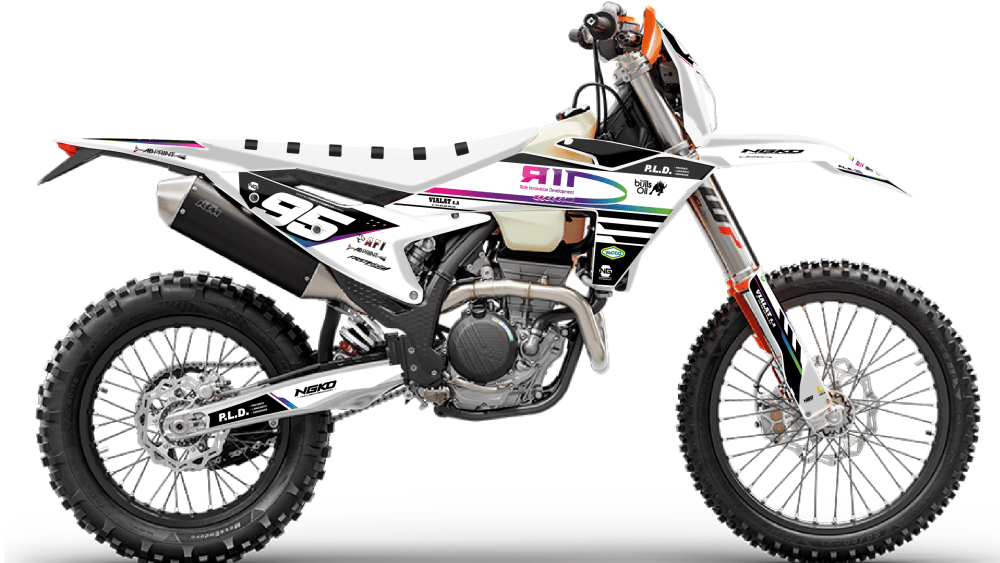 kit déco ktm 125 250 300 350 450 500 exc excf tpi xcw 2024 2025 2026 enduro ng team RID 2025 decals stickers graphics autocollant adhesifs visuel_Plan de travail 1