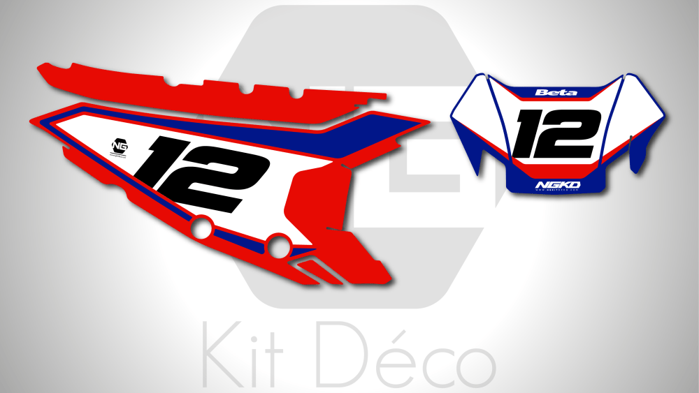 kit déco fond de plaques numéros 125 200 250 300 350 390 430 480 beta rr x pro 2025 2026 ng factory 2025 series enduro decals stickers graphcis autocollant adhesifs_Plan de travail 1
