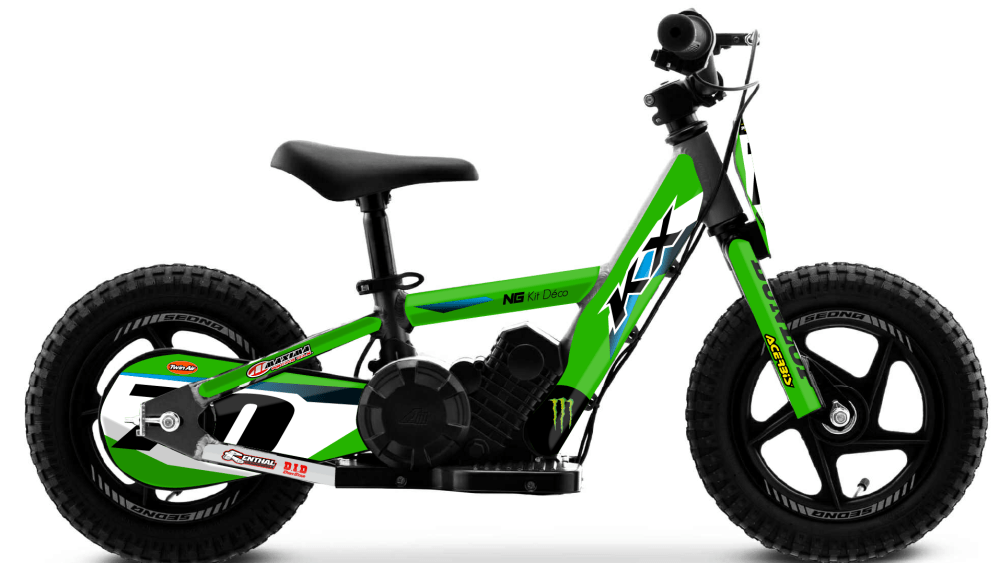 kit déco draisienne sedna mx 12 ng decals kawasaki kxf factory réplica mx decals graphics autocollant adhésifs visuel_Plan de travail 1