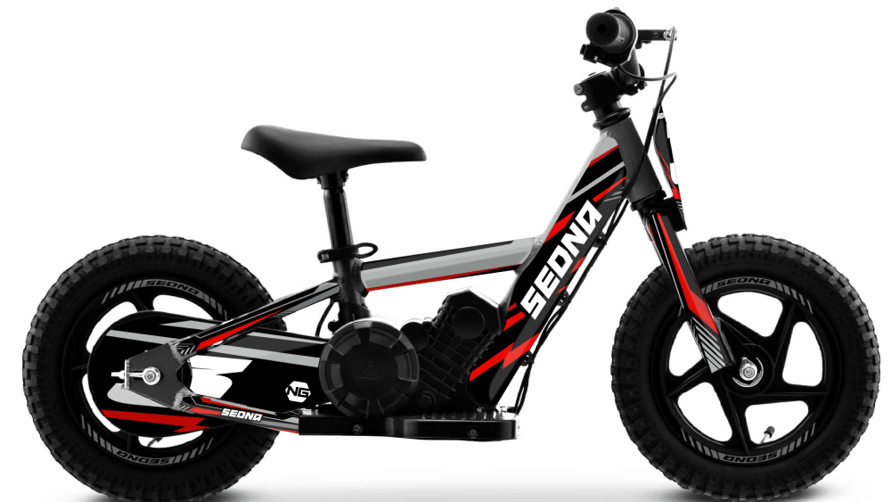 kit déco draisienne sedna mx 12 ng decals thunder séries rouge réplica mx decals graphics autocollant adhésifs visuel_Plan de travail 1