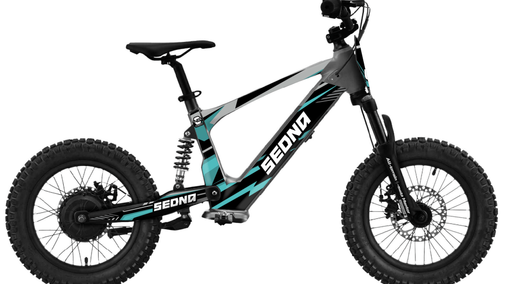 kit déco draisienne sedna sx 16 ng decals thunder series mint mx decals graphics autocollant adhésifs visuel_Plan de travail 1