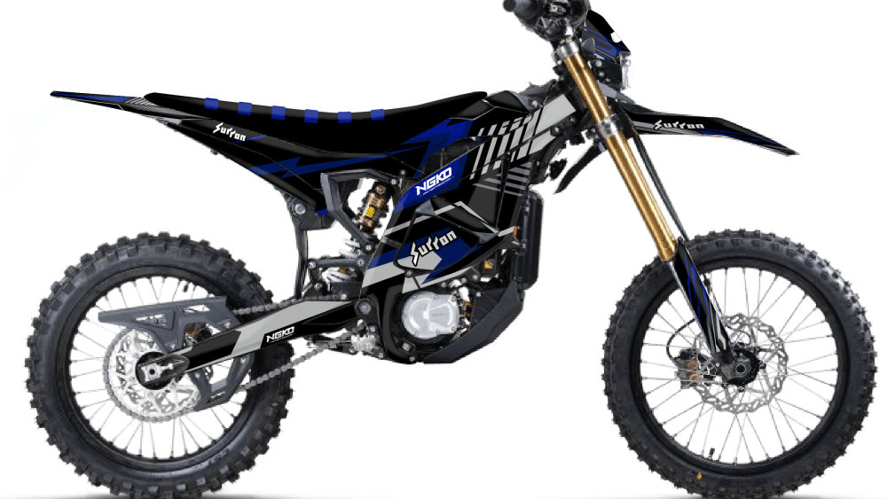 kit déco moto électrique sur ron suron ultra bee thunder series bleu 2026 ng decals stickers graphics autocollant adhésifs visuel-01