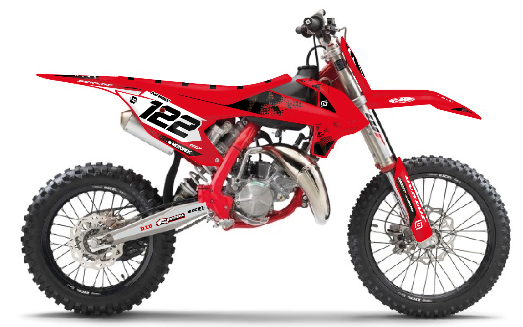 kit déco 85 mc 2021 2022 2023 2024 gasgas motocross ng origine originality 2026 mx decals stickers graphics autocollant adhesifs visuel