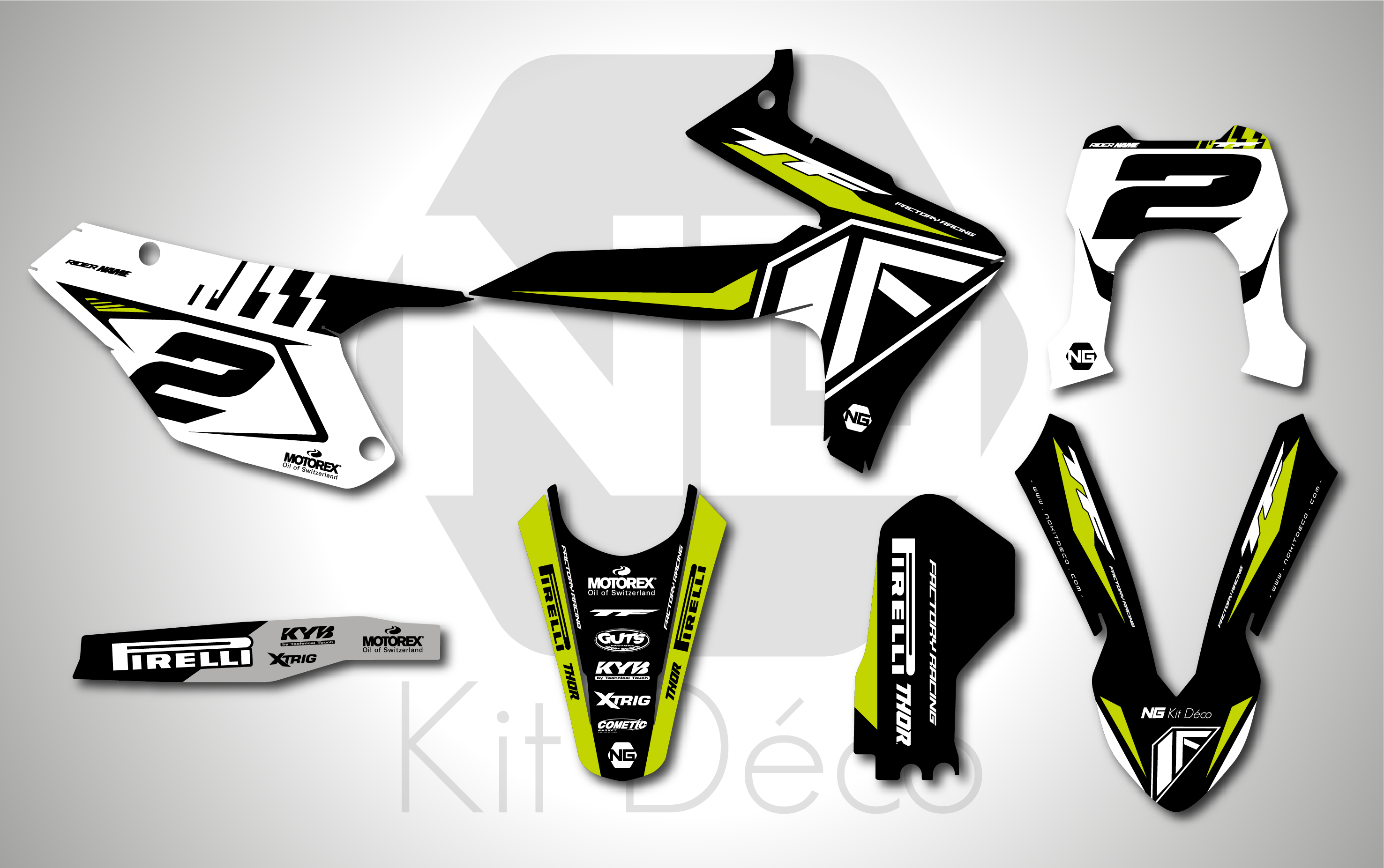 kit déco triumph tfe 250 450 e 2025 2026 2027 2028 enduro ng mx london series decals graphics stickers autocollant adhesifs