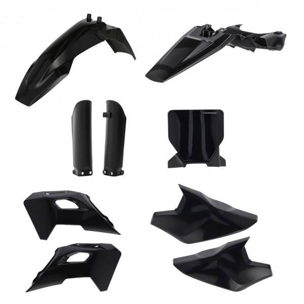 kit plastique acerbis complet husqvarna 50 tc 2024 2025 2026 2027 motocross Noir