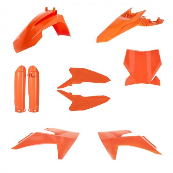 kit plastique ktm 65 sx 2024 2025 2026 2027 acerbis complet orange