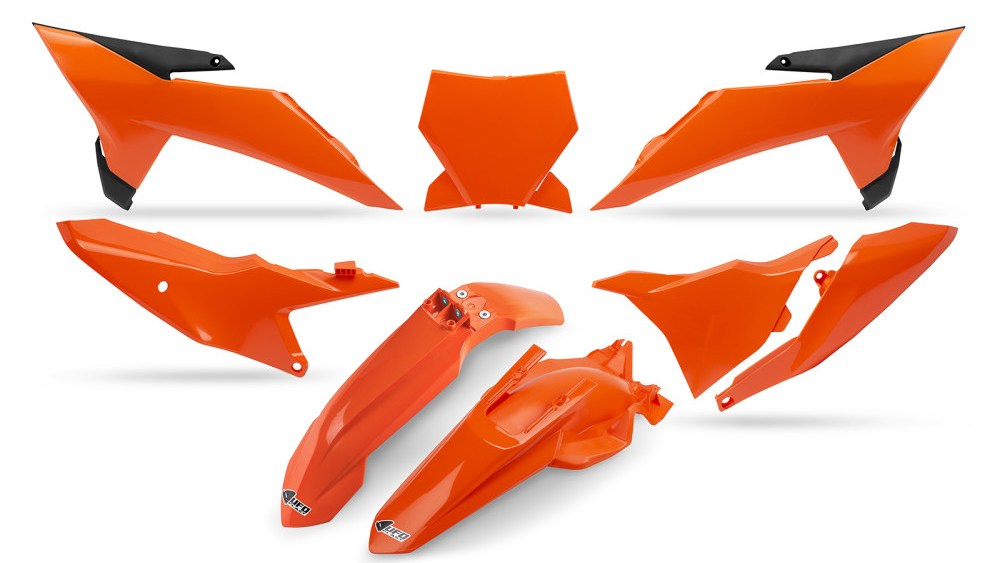 kit plastique ktm 85 sx 2025 2026 2027 ufo complet orange