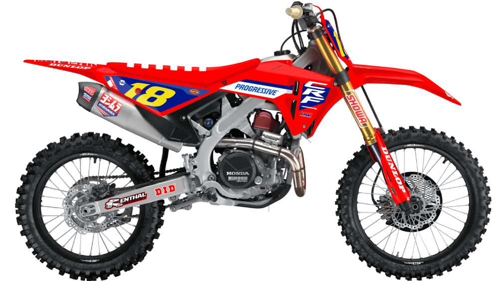 kit déco 250 450 crf 2025 2026 2027 honda motocross ng factory hrc 2026 mx decals graphics stickers autocollant adhesifs visuel