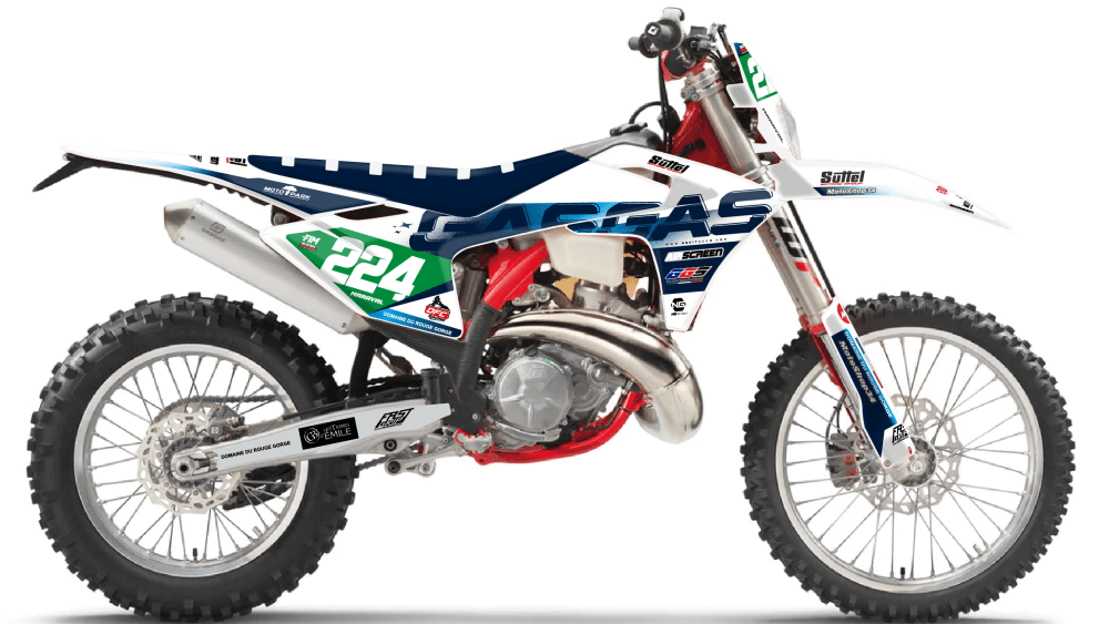 kit déco gasgas 125 250 300 350 450 500 ec ecf 2024 2025 2026 2027 enduro ng maraval 2026 réplica décals stickers graphics autocollant adhesifs visuel