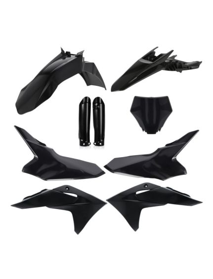 kit plastique gasgas 50 mc 2024 2025 2026 2027 kit complet acerbis noir