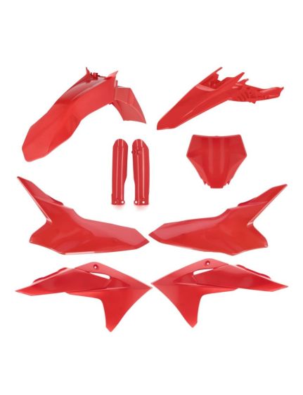 kit plastique gasgas 50 mc 2024 2025 2026 2027 kit complet acerbis rouge