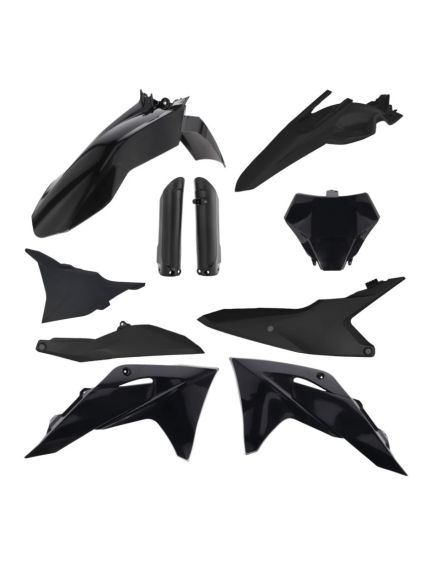 kit plastique gasgas 85 mc 2025 2026 2027 kit complet acerbis noir