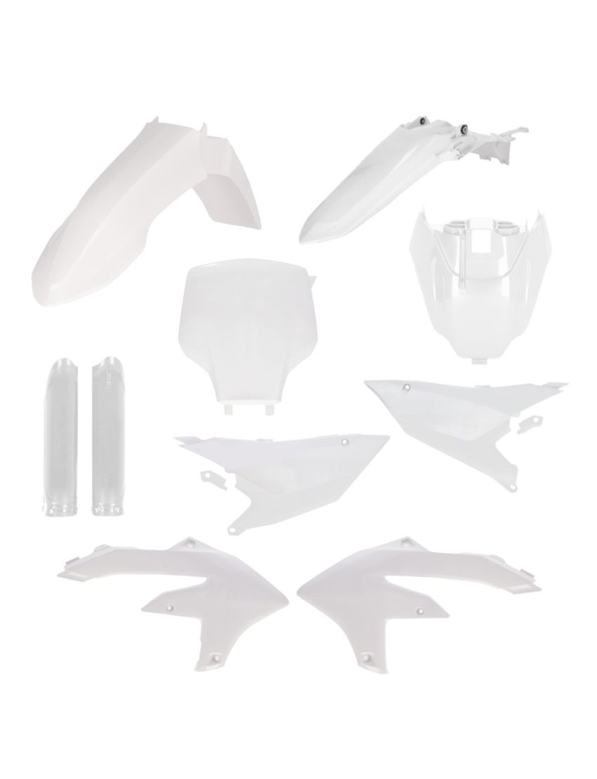 kit plastique acerbis complet 250 450 yzf 2026 2027 yamaha motocross blanc