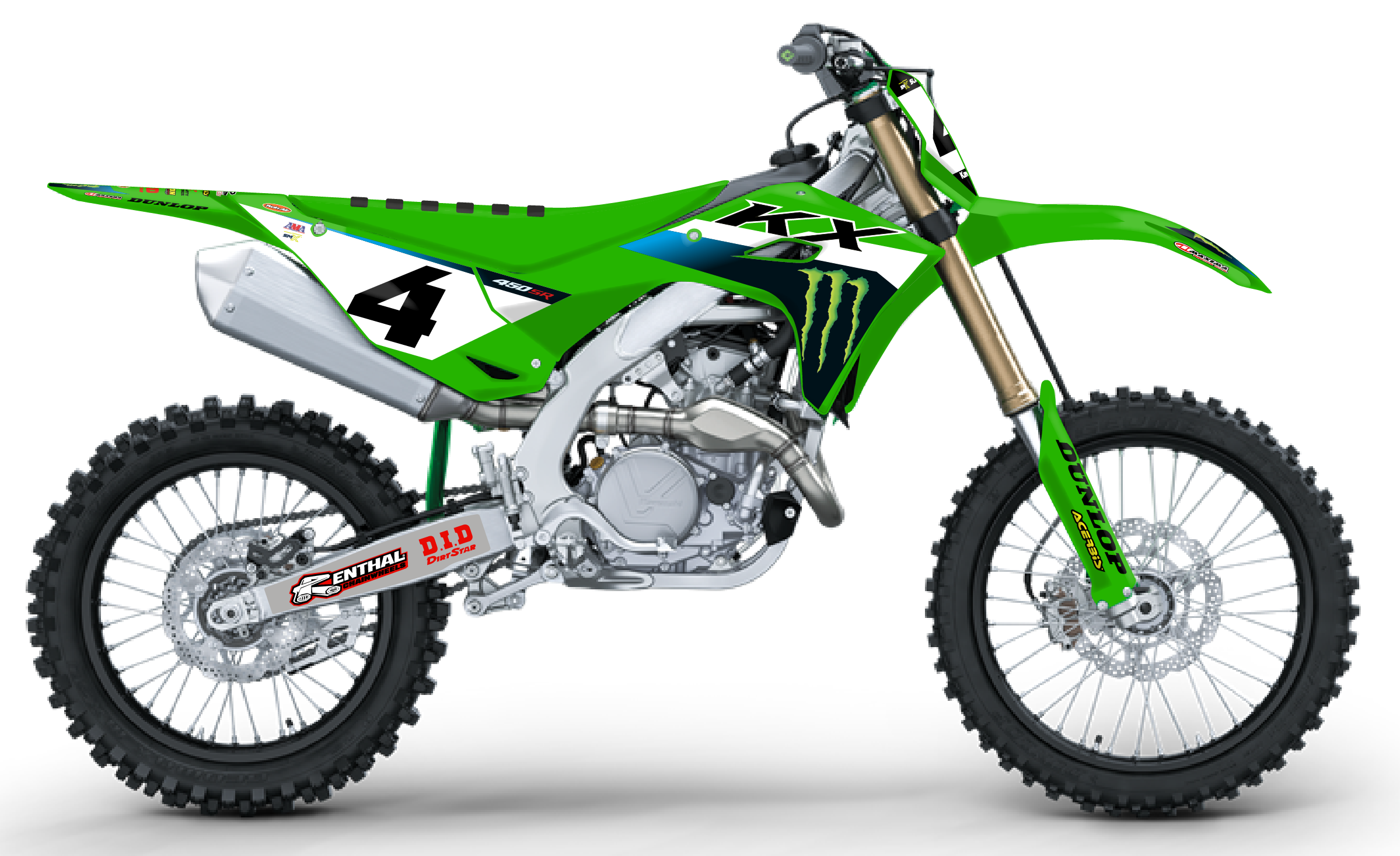 kit déco 450 250 kx kxf 2024 2025 2026 2027 kawasaki motocross ng factory 2026 sexton mx decals stickers graphics autocollant adhesifs visuel