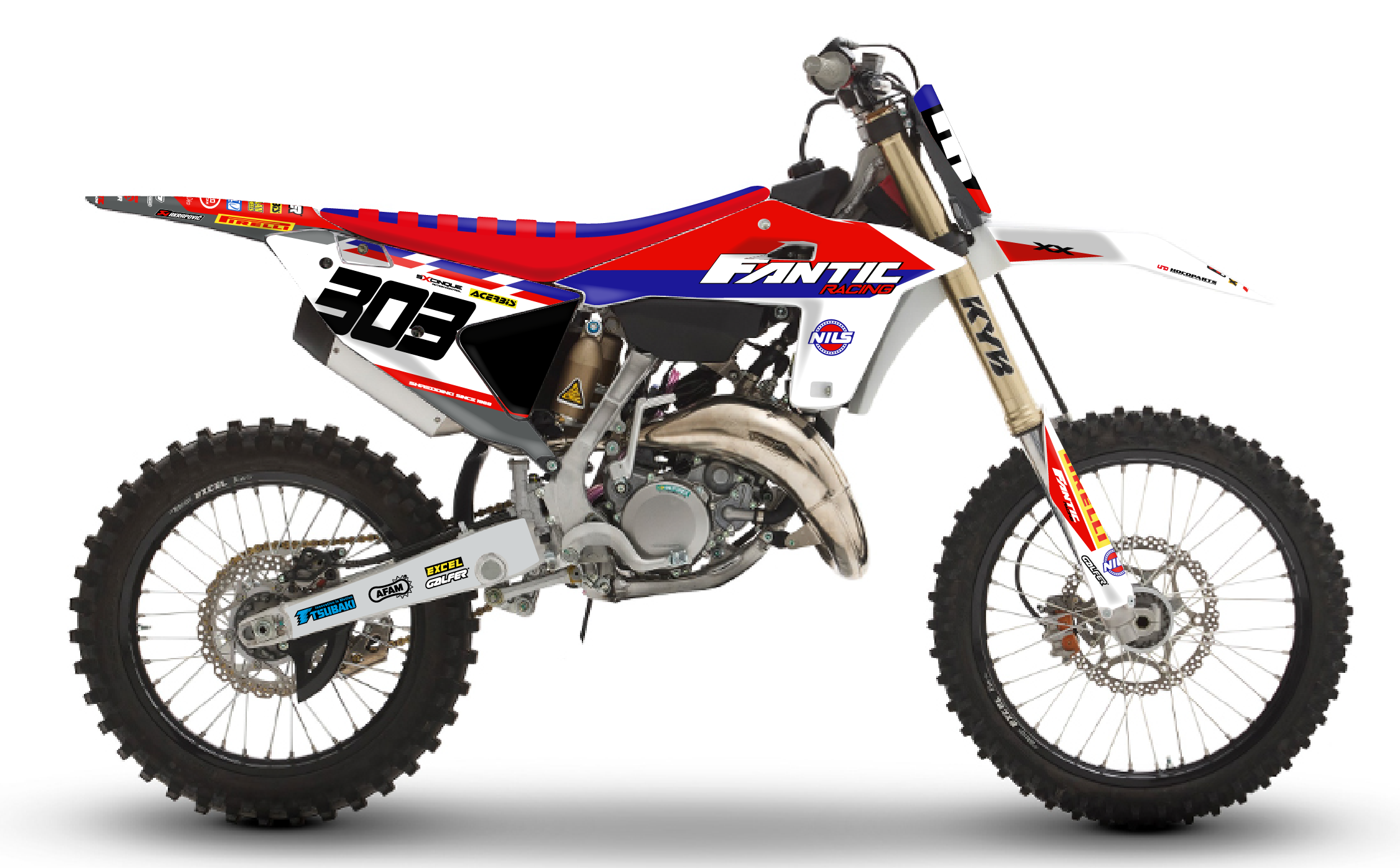 kit déco fantic 125 250 xx 2025 2026 2027 ng motocross factory team racing mxgp 2026 mx decals stickers graphics autocollant adhesifs visuel