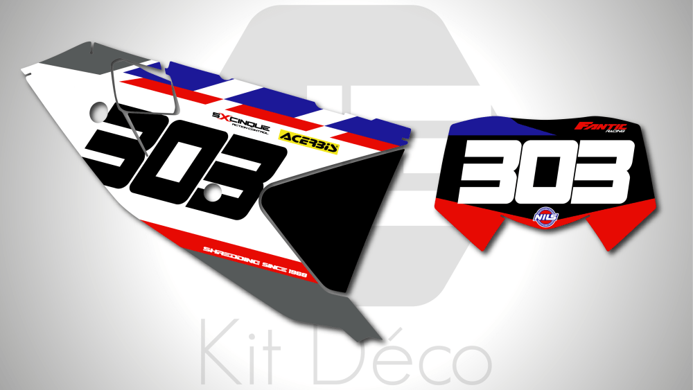 kit déco fond de plaques numéros 125 250 300 xe 2024 2025 2026 2027 fantic enduro ng factory team racing 2026 decals stickers graphics autocollant adhesifs