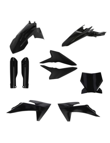 kit plastique complet acerbis ktm 50 sx 2024 2025 2026 2027 motocross noir