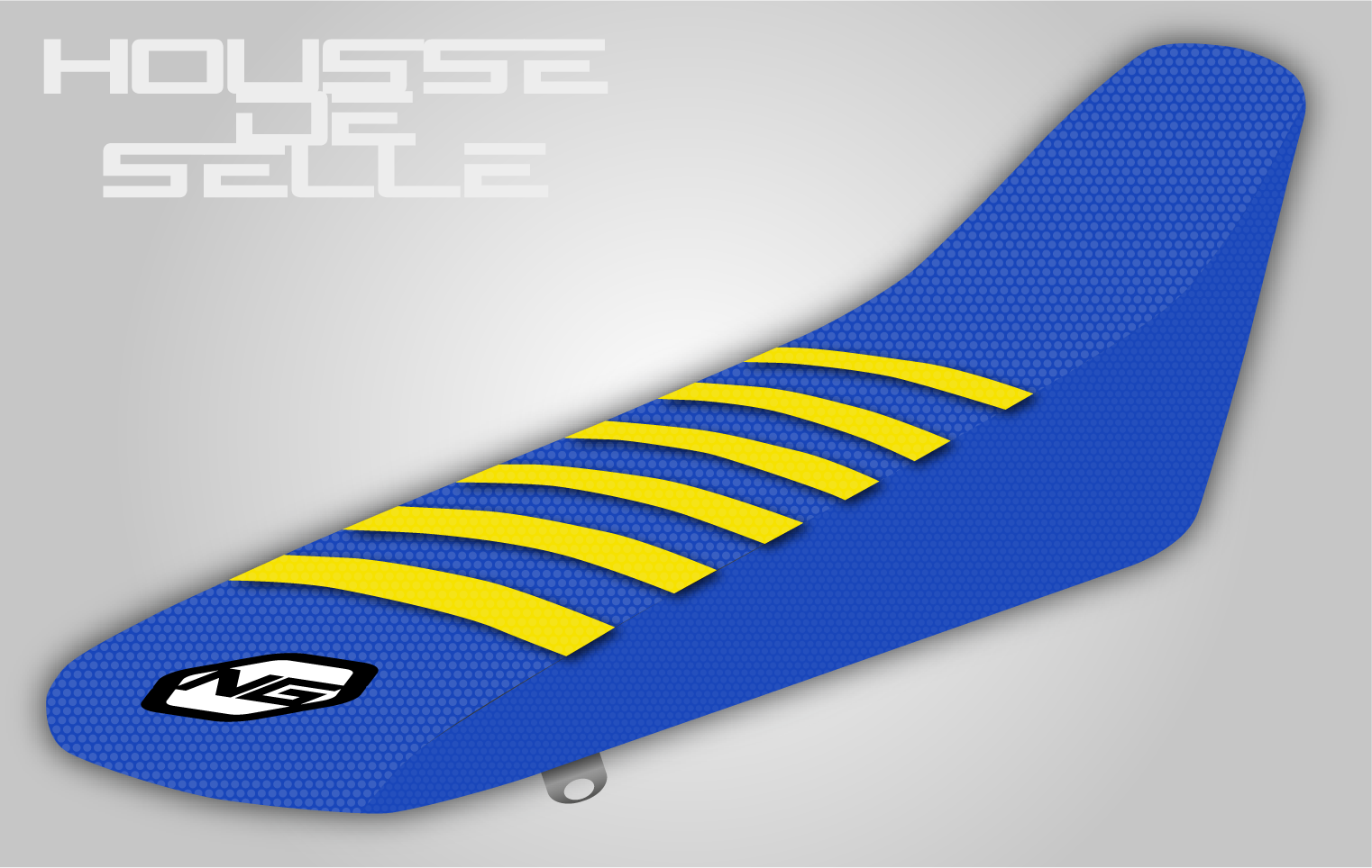 housse de selle husqvarna 50 65 85 125 250 350 450 te fe tc fc bleu jaune ng seat cover