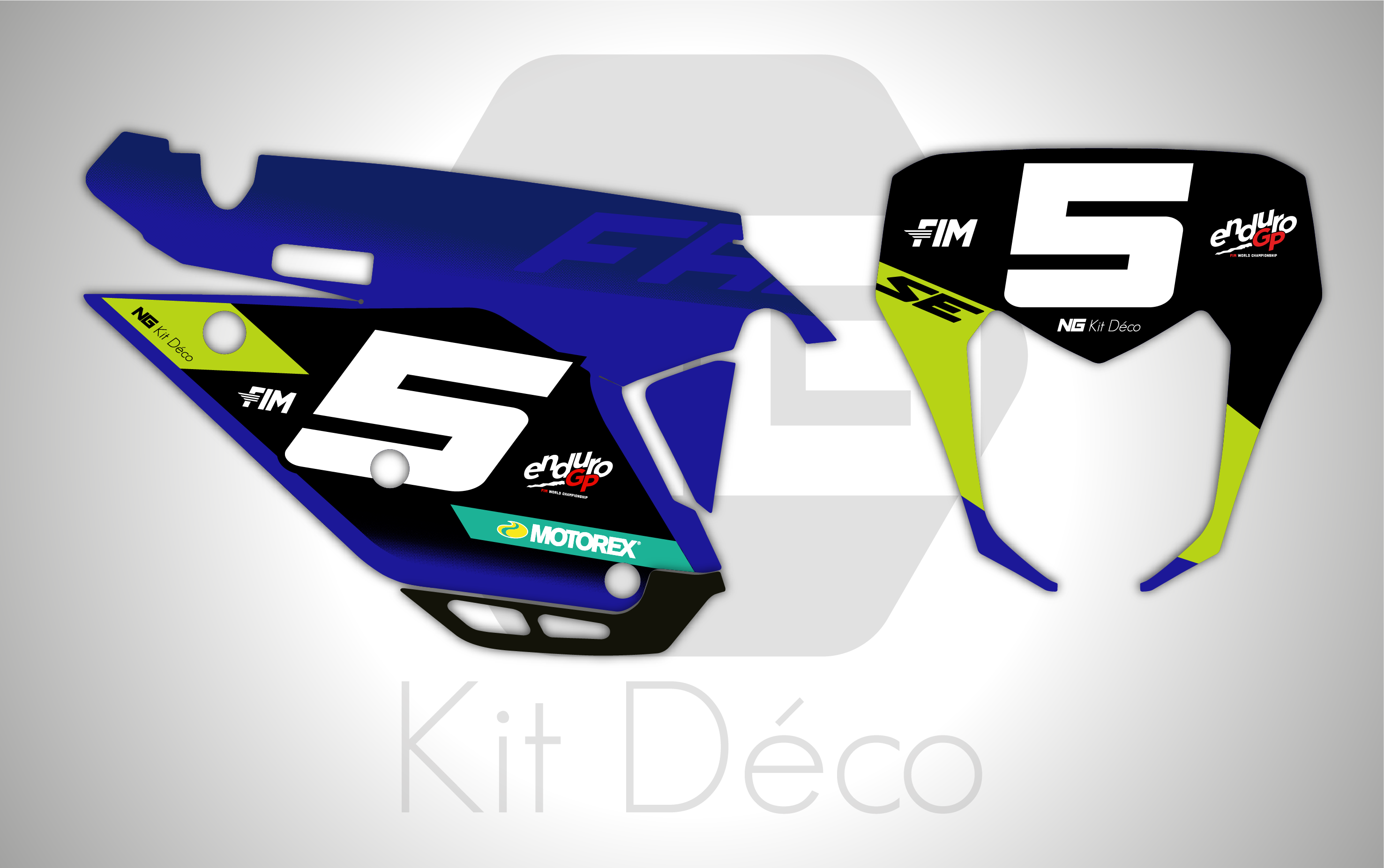 kit déco fond de plaque numéro 125 250 300 450 se sef 2025 2026 2027 sherco ng oem origine originality 2027 enduro graphics decals stickers adhesifs autocollant